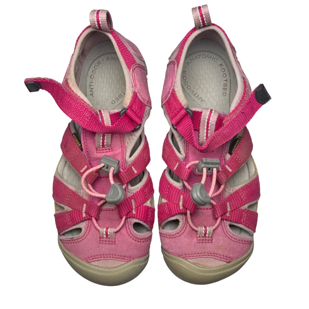 Keen Seacamp II CNX Kids 2 Pink Waterproof Hiking Water Sandals 1022994 EU 34